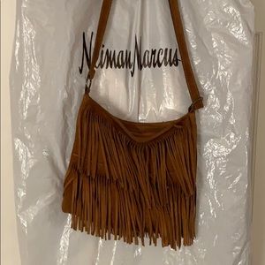 Moccasin style Suede Shoulder Bag ❤️